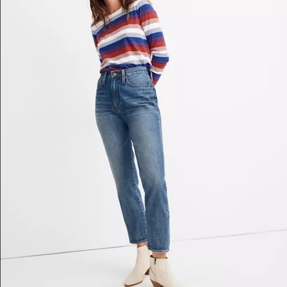 Madewell Women’s Momjean in Downey Wash